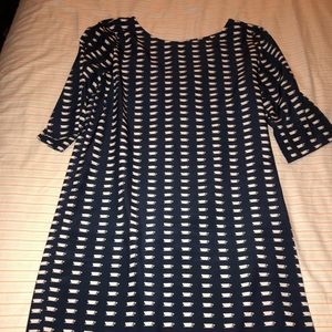 GAP Dress with Teacups, 3/4 sleeve, M